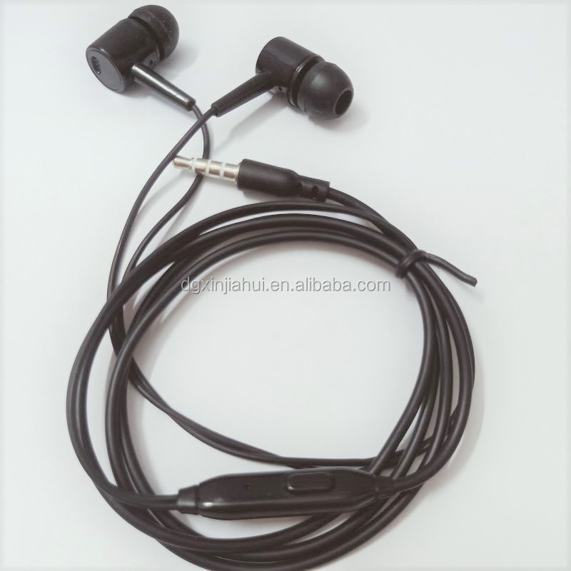 3.5mm Sport Stereo Wired Earphones with Mic – Noise Cancelling Headphones for Mobile & Music Lovers