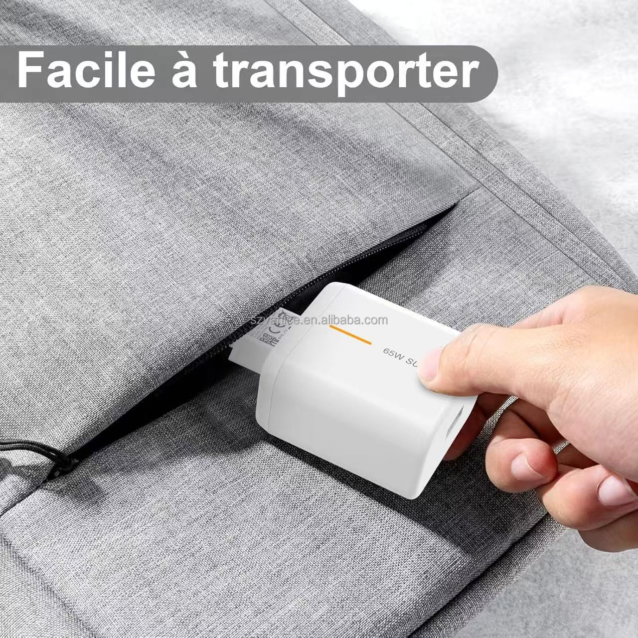 65W SuperVOOC Fast Charger with USB Cable for Oppo Find X Series
